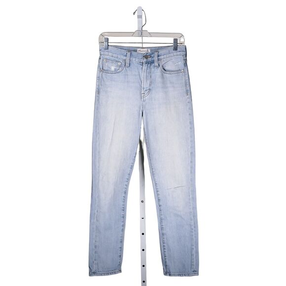 Madewell Women's Perfect Summer Jeans Blue Light Wash High Waisted Denim Size 25 - Picture 1 of 10